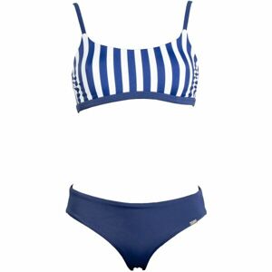 Axis WOMEN'S SWIMWEAR STRIPE Dámské dvoudílné plavky, tmavě modrá, velikost 36