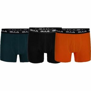 Bula BOXERS 3ks Pánské bavlněné boxerky, mix, velikost S