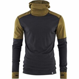 Bula MERINO WOOL HOODIE Pánská Merino mikina, tmavě šedá, velikost XL