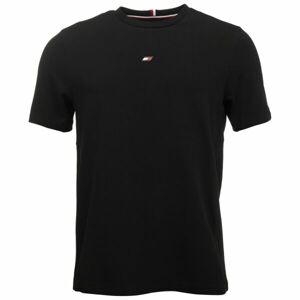 Tommy Hilfiger ESSENTIALS SMALL LOGO S/S TEE Pánské tričko, černá, velikost S