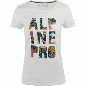 ALPINE PRO EFECTA Dámské tričko, bílá, velikost XL
