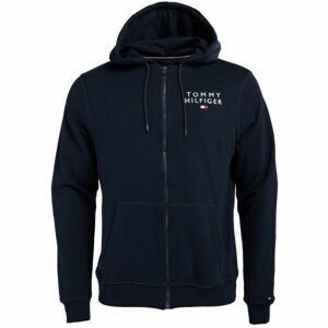 Tommy Hilfiger TH ORIGINAL-FZ HOODIE HWK Pánská mikina, tmavě modrá, velikost