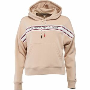 Tommy Hilfiger CLASSIC-HWK HOODIE Dámská mikina, béžová, veľkosť XL