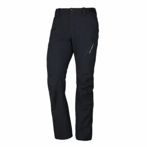 Northfinder ETIENNE Pánské softshellové kalhoty, černá, velikost S