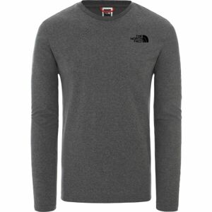 The North Face EASY DEEP M Pánské tričko, šedá, veľkosť L
