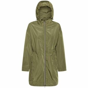 Geox W BULMYA LONG PARKA - FAKE MEM Dámská bunda, khaki, velikost 40