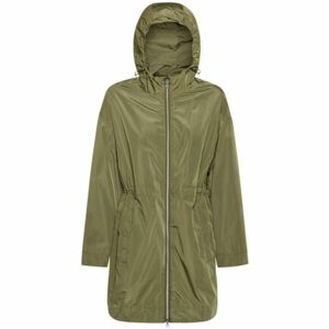 Geox W BULMYA LONG PARKA - FAKE MEM Dámská bunda, khaki, velikost 42