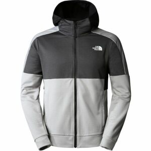 The North Face M MA FULL ZIP FLEECE Pánská flísová mikina, bílá, velikost XXL