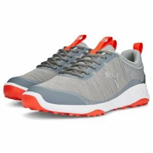 Puma FUSION PRO Pánská golfová obuv, šedá, velikost 44