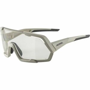 Alpina Sports ROCKET V+ Fotochromatické sluneční brýle, šedá, velikost