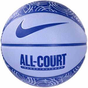 Nike EVERYDAY ALL COURT 8P GRAPHIC DEFLATED Basketbalový míč, modrá, velikost 7