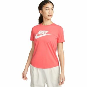 Nike NSW TEE ESSNTL ICN FTRA Dámské tričko, lososová, velikost M