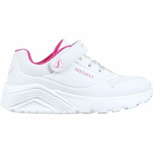 Skechers UNO LITE Dětská volnočasová obuv, bílá, veľkosť 28