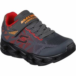 Skechers VORTEX 2.0 Chlapecká volnočasová obuv, tmavě šedá, velikost 29