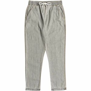Roxy SLOW SWELL GREY REGULAR Dámské kalhoty, šedá, velikost XL