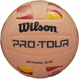 Wilson PRO TOUR VB STRIPE OF Volejbalový míč, oranžová, velikost UNI