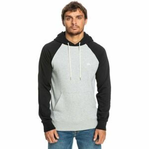 Quiksilver EVERYDAY HOOD Pánská mikina, šedá, velikost XXL