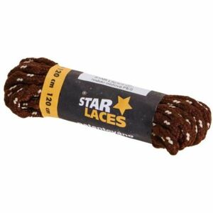 PROMA STAR LACES SLIM 120 cm Tkaničky, hnědá, velikost 120