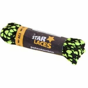 PROMA STAR LACES 120 cm Tkaničky, reflexní neon, velikost 120