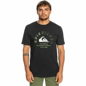 Quiksilver MIXED SIGNALS SS Pánské triko, černá, velikost L