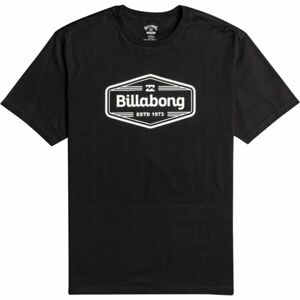 Billabong TRADEMARK SS Pánské triko, černá, velikost S