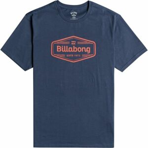 Billabong TRADEMARK SS Pánské triko, modrá, velikost L