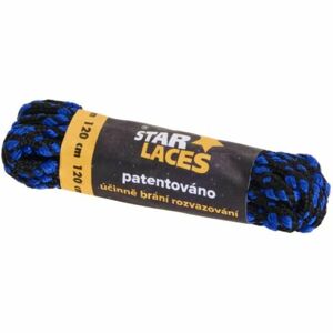 PROMA STAR LACES 120 cm Tkaničky, modrá, velikost 120