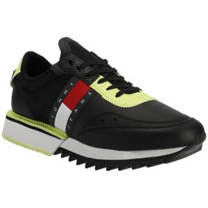 Tommy Hilfiger TOMMY JEANS CLEATED Pánská volnočasová obuv, černá, velikost 41