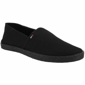 Tommy Hilfiger TOMMY JEANS SPADRILLE Pánské espadrilky, černá, veľkosť 45