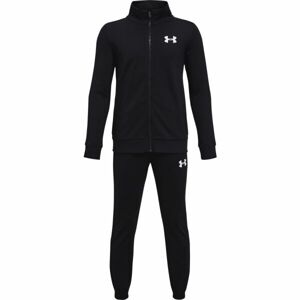 Under Armour UA KNIT TRACK SUIT Chlapecká sportovní souprava, černá, velikost S