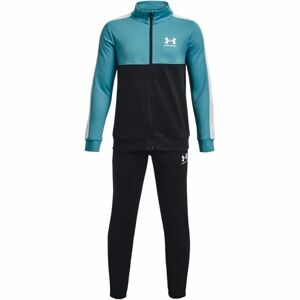 Under Armour CB KNIT TRACK SUIT Chlapecká sportovní souprava, černá, velikost XL