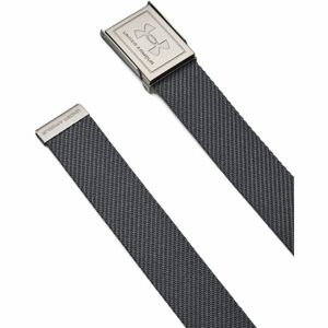 Under Armour WEBBING BELT M Pánský pásek, tmavě šedá, velikost 120