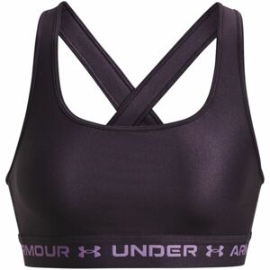 Under Armour CROSSBACK MID BRA Dámská podprsenka, fialová, velikost S