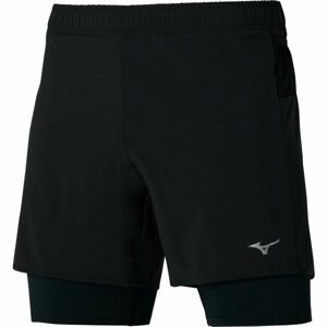 Mizuno ER 5.5 2IN1 SHORT Pánské sportovní šortky, černá, velikost S