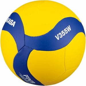 Mikasa V355W Volejbalový míč, žlutá, velikost