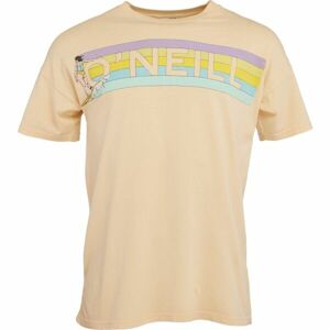 O'Neill CONNECTIVE GRAPHIC LONG TSHIRT Dámské tričko, béžová, velikost M