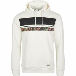 O'Neill BLOCK HOODIE Pánská mikina, bílá, velikost XXL
