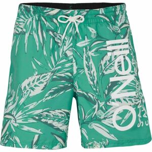 O'Neill CALI FLORAL 16'' SWIM SHORTS Pánské koupací šortky, zelená, velikost XS