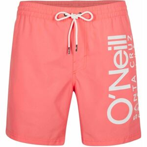 O'Neill ORIGINAL CALI 16 Pánské šortky do vody, lososová, velikost