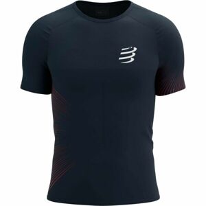 Compressport PERFORMANCE SS TSHIRT M Pánské běžecké triko, černá, velikost M