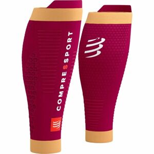 Compressport R2 3.0 Kompresní lýtkové návleky, červená, velikost T4