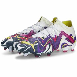 Puma FUTURE ULTIMATE CREATIVITY FG/AG Pánské kopačky, bílá, velikost 46.5