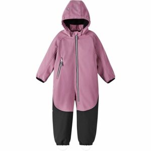 REIMA MJOSA Dětský softshellový overal, růžová, velikost 92