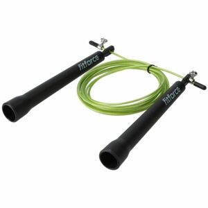 Fitforce SPEED ROPE Rychlostní švihadlo, zelená, velikost OS