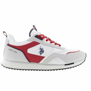 U.S. POLO ASSN. ETHAN001 Pánská volnočasová obuv, bílá, velikost 43