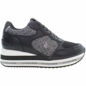 U.S. POLO ASSN. SYLVI007 PRINT Dámská volnočasová obuv, černá, velikost 40