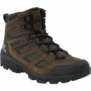 Jack Wolfskin VOJO 3 TEXAPORE MID M Pánská turistická obuv, hnědá, velikost 43