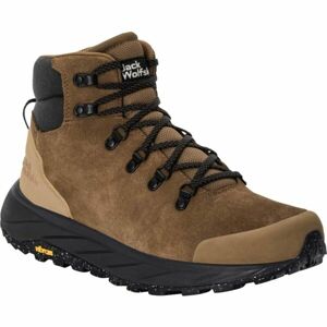 Jack Wolfskin TERRAVENTURE URBAN MID M Pánská outdoorová obuv, hnědá, velikost 41