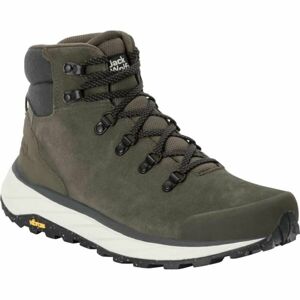 Jack Wolfskin TERRAVENTURE URBAN MID M Pánská outdoorová obuv, tmavě šedá, velikost