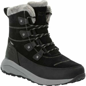 Jack Wolfskin DROMOVENTURE TEXAPORE HIGH W Dámská volnočasová obuv, černá, velikost 36